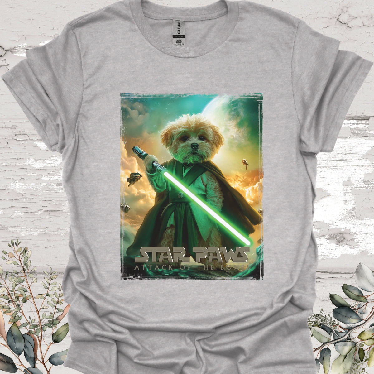 Bichon Frise Star Paws Unisex T shirt