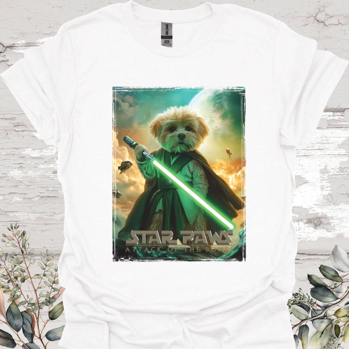 Bichon Frise Star Paws Unisex T shirt