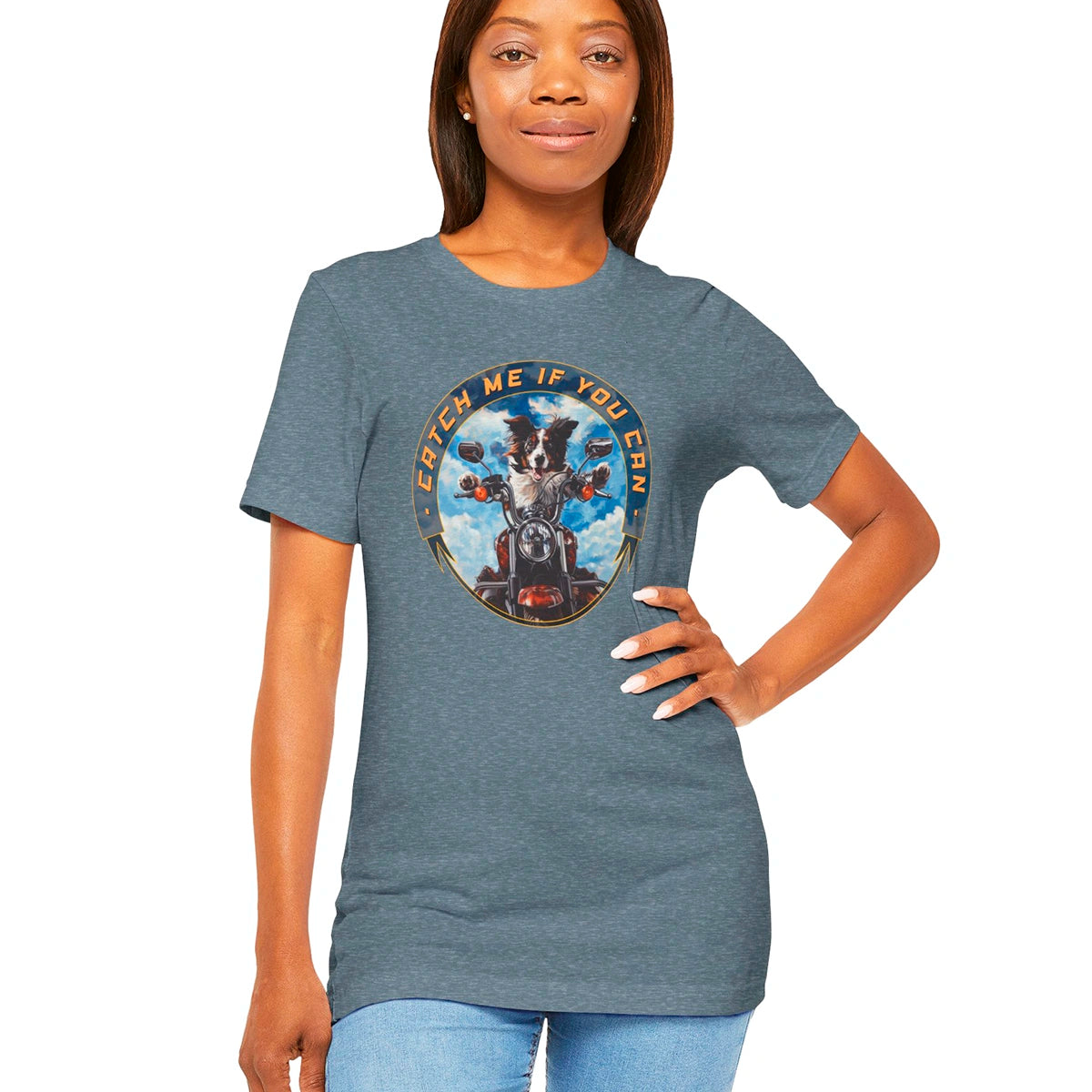 Border Collie 'Catch me if you can' T shirt
