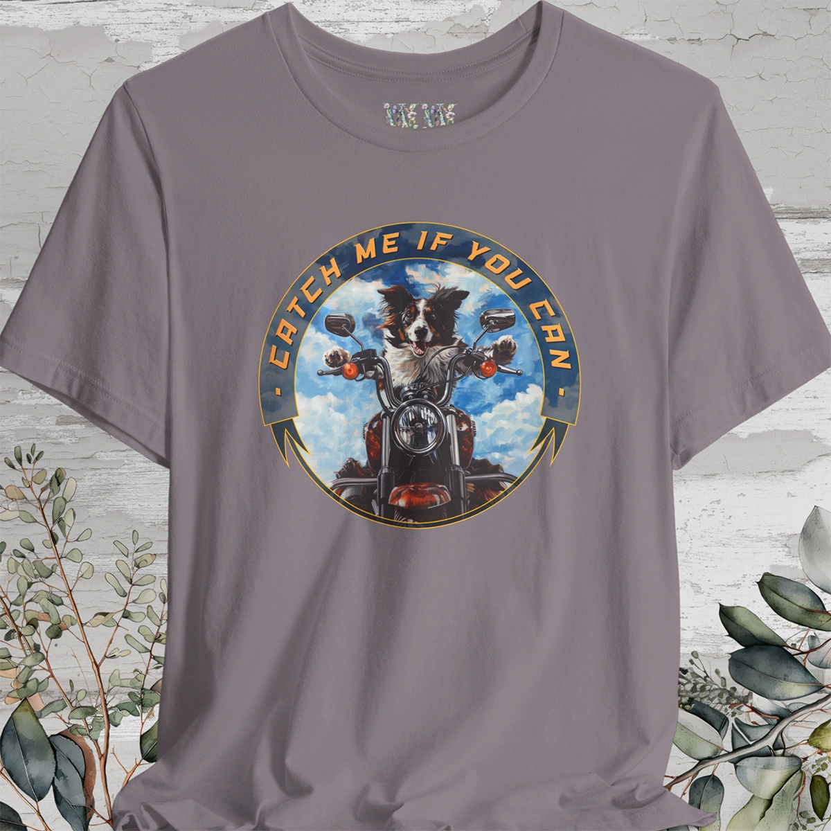 Border Collie 'Catch me if you can' T shirt