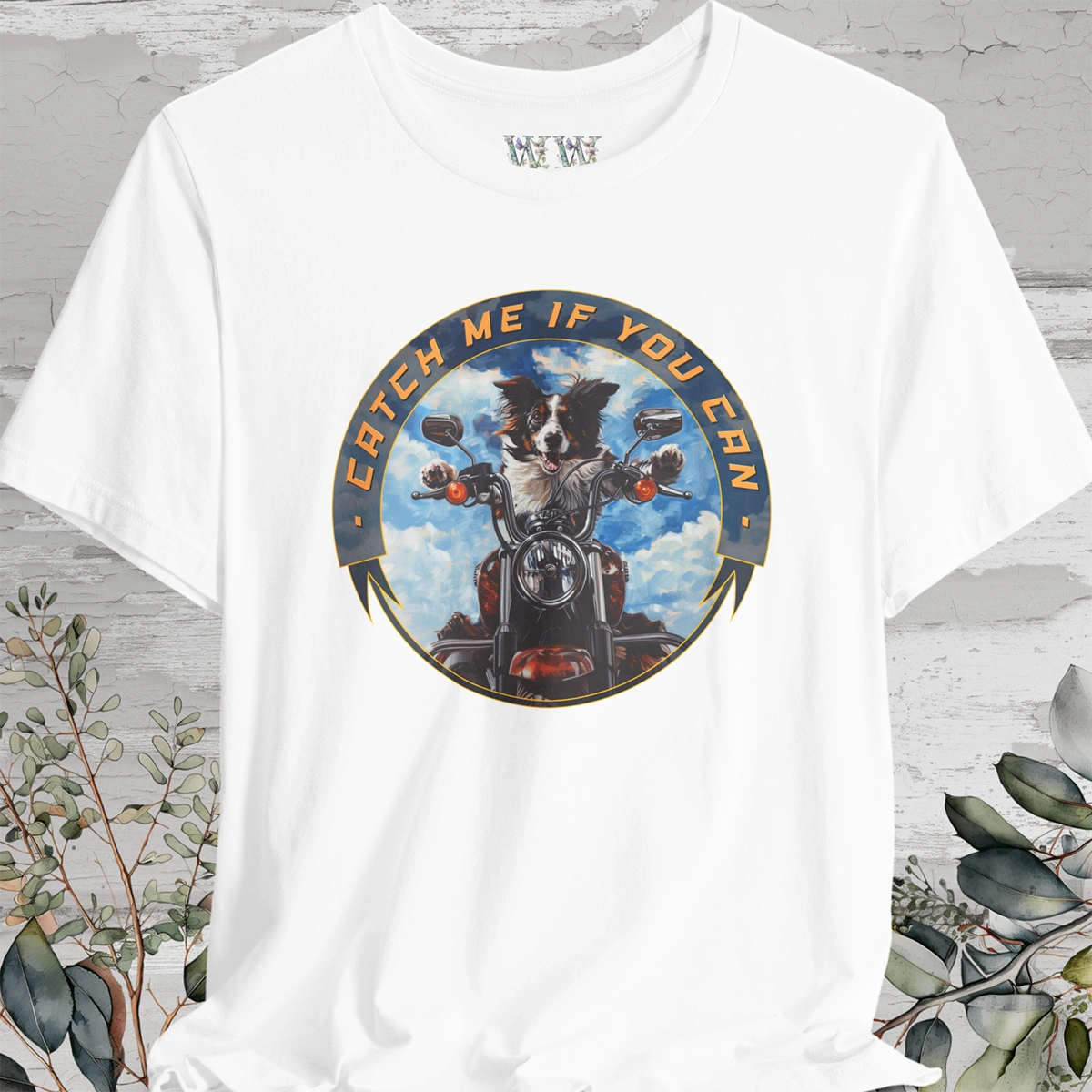 Border Collie 'Catch me if you can' T shirt