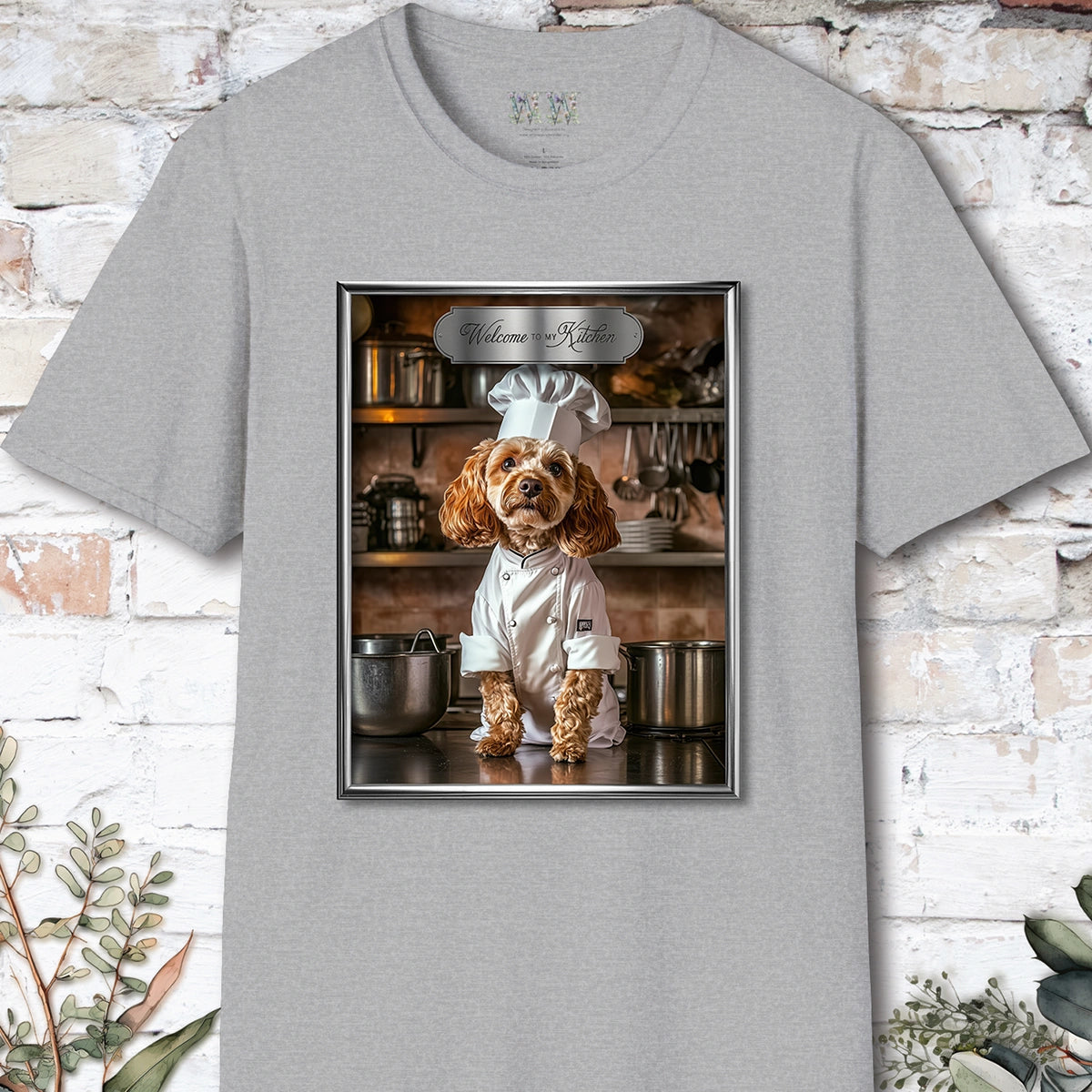 Cockapoo Chef Unisex T shirt