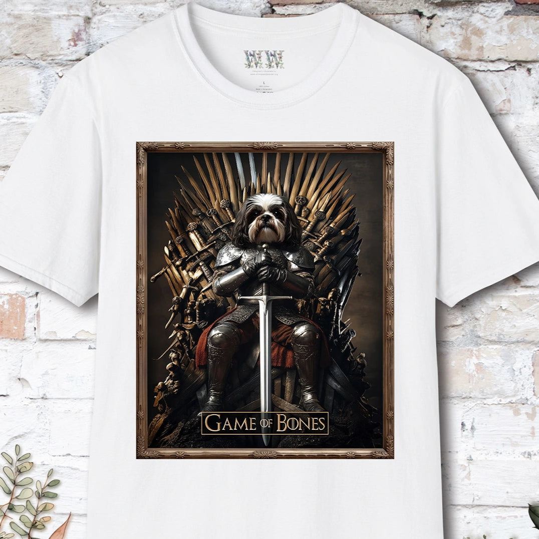 Shih Tzu, Game of Bones, Unisex T shirt