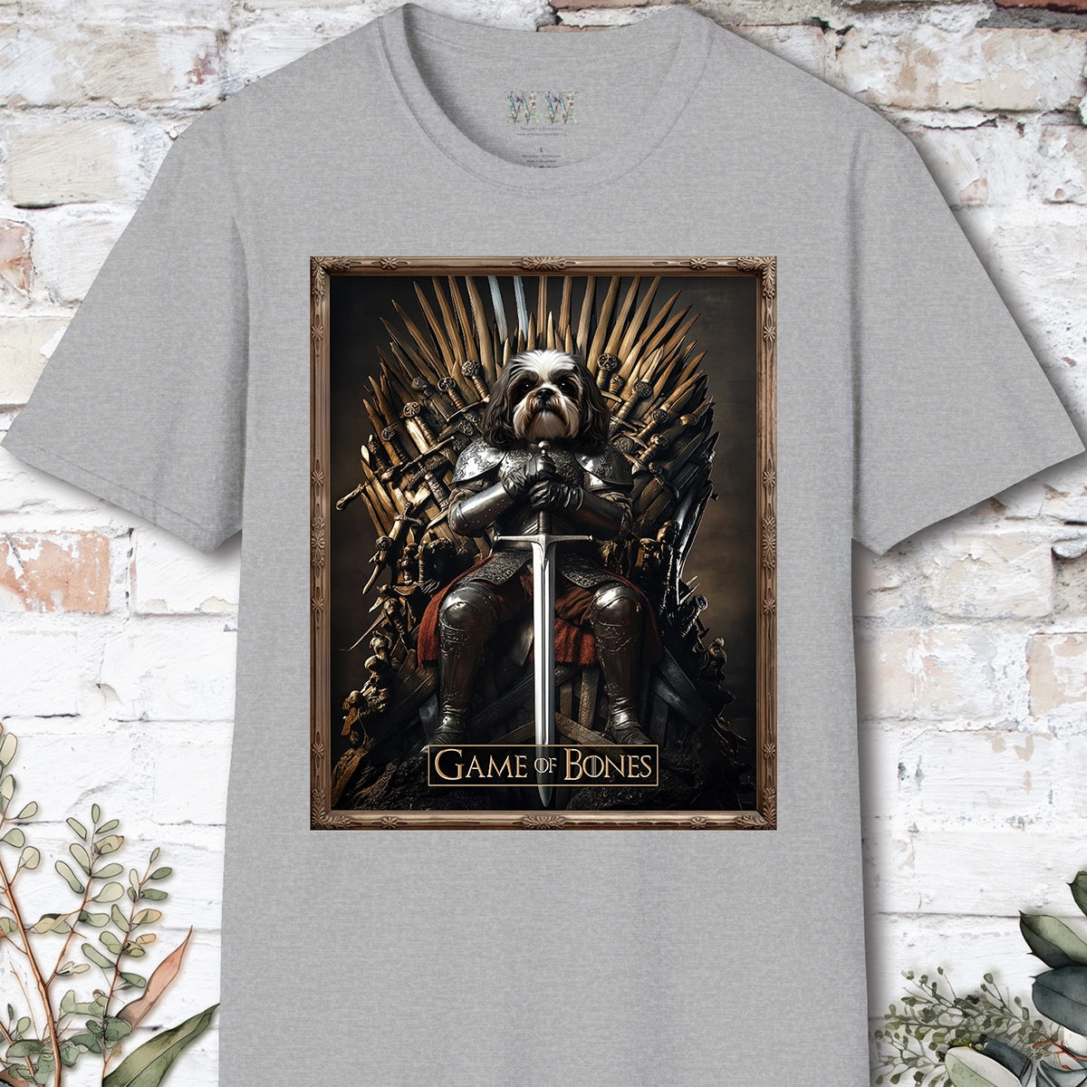 Shih Tzu, Game of Bones, Unisex T shirt