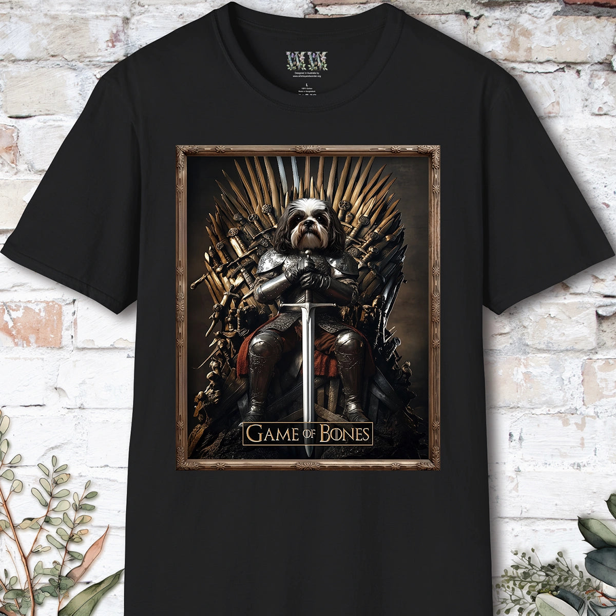 Shih Tzu, Game of Bones, Unisex T shirt