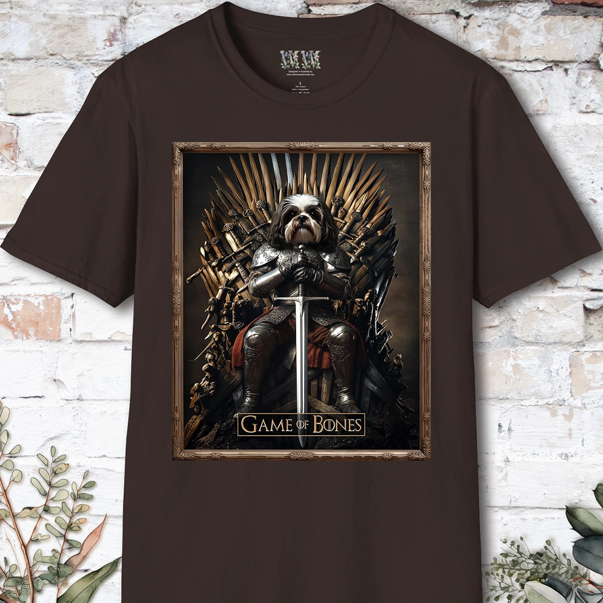 Shih Tzu, Game of Bones, Unisex T shirt