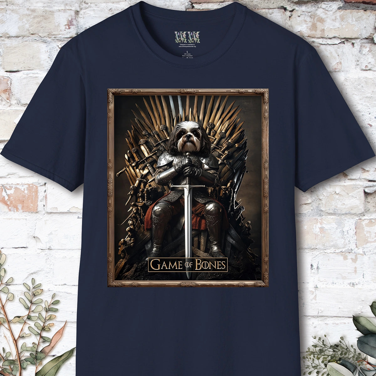 Shih Tzu, Game of Bones, Unisex T shirt