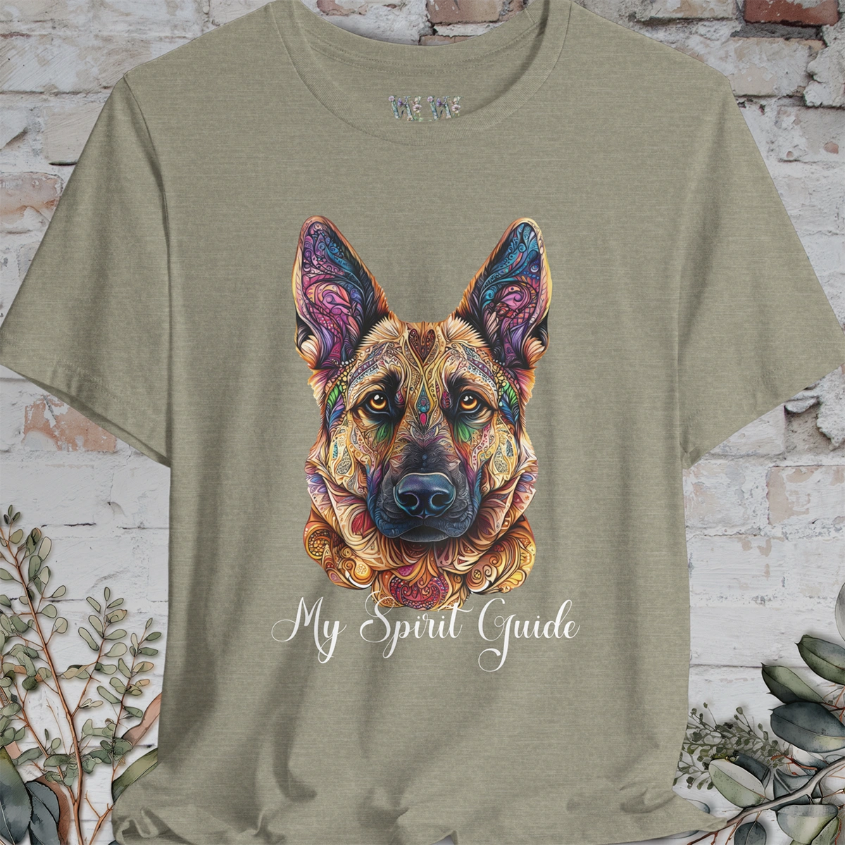 My Spirit Guide German Shepherd #1 unisex T shirt