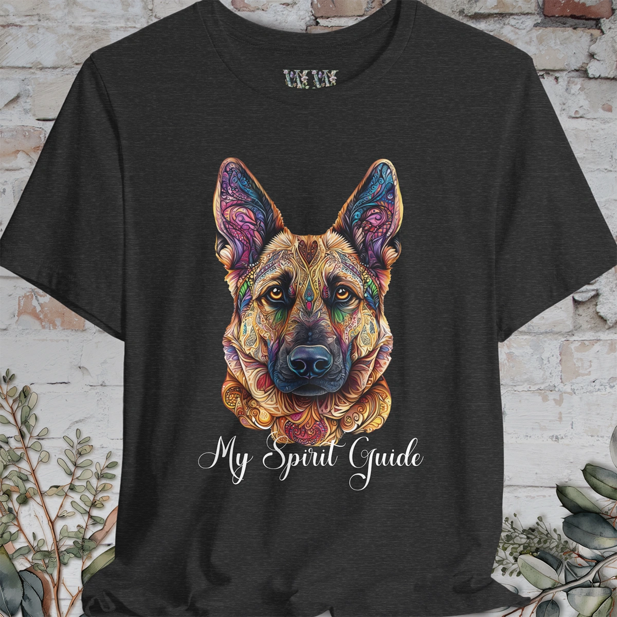 My Spirit Guide German Shepherd #1 unisex T shirt