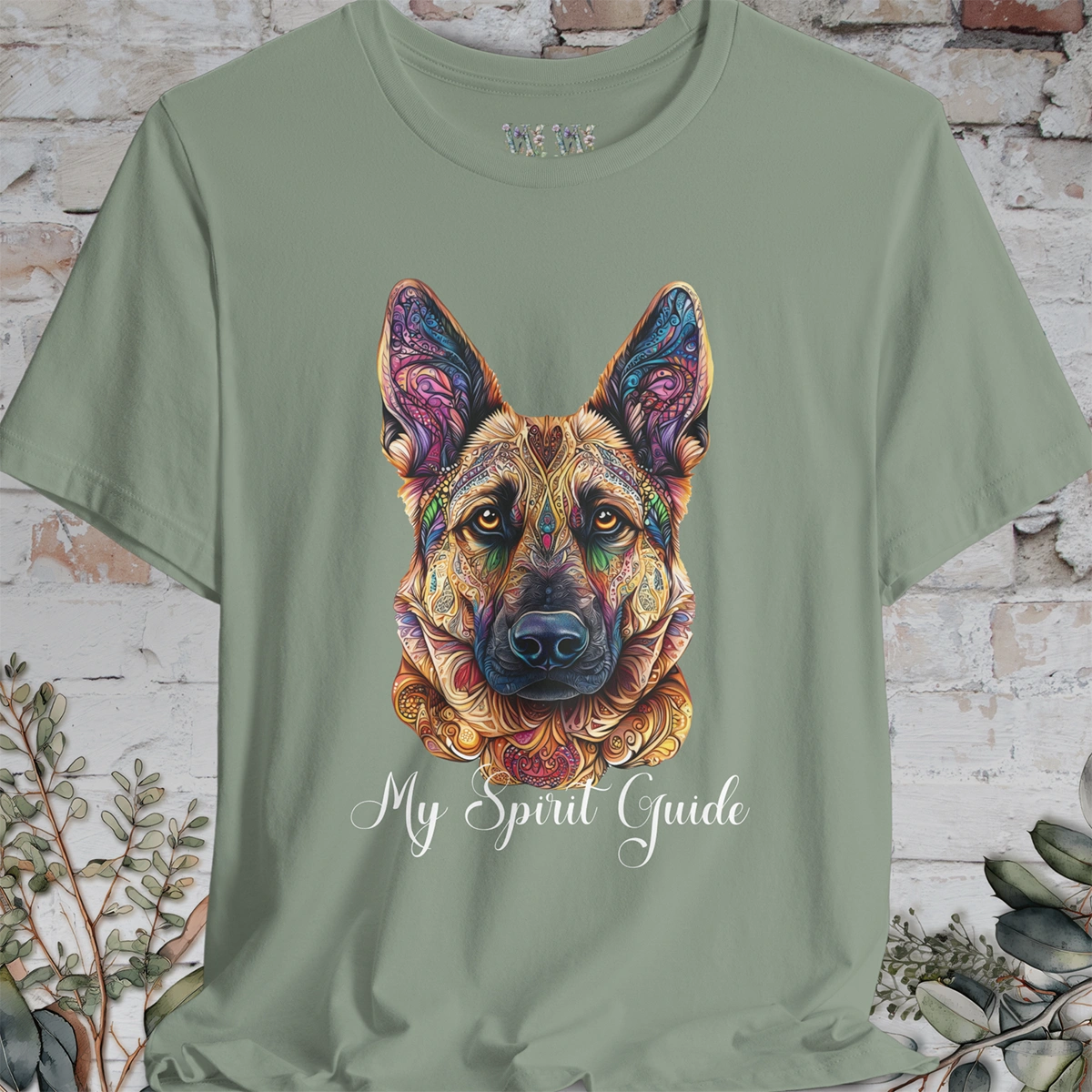 My Spirit Guide German Shepherd #1 unisex T shirt