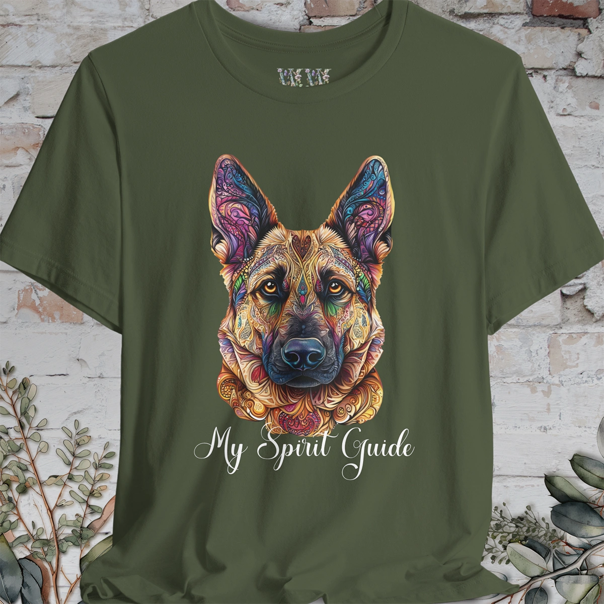 My Spirit Guide German Shepherd #1 unisex T shirt