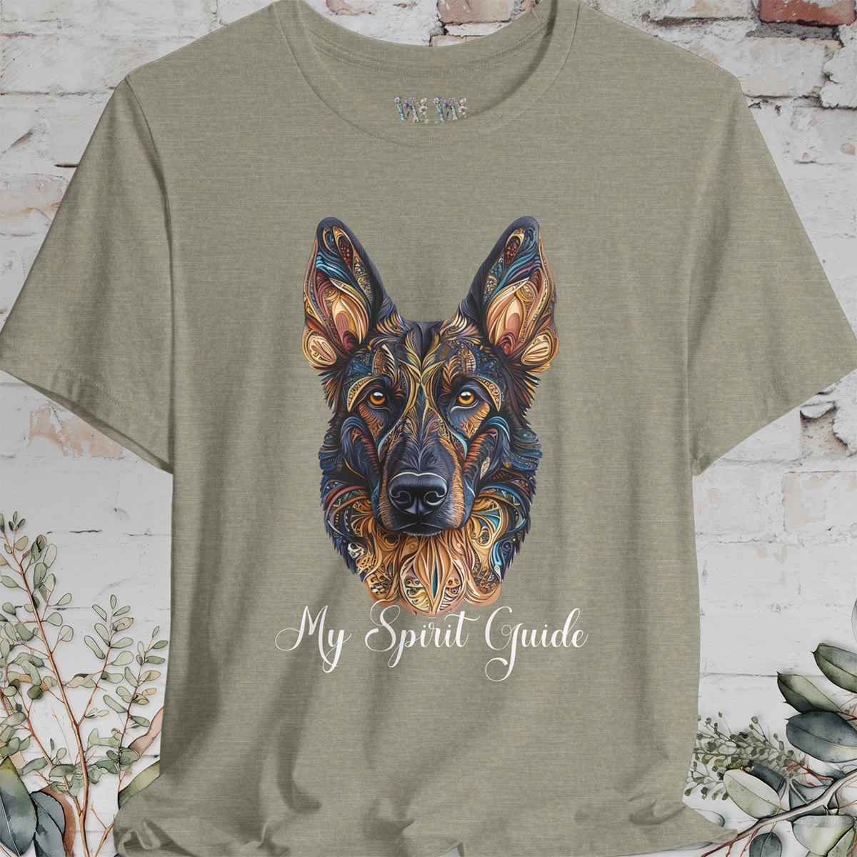 My Spirit Guide German Shepherd #2 unisex T shirt