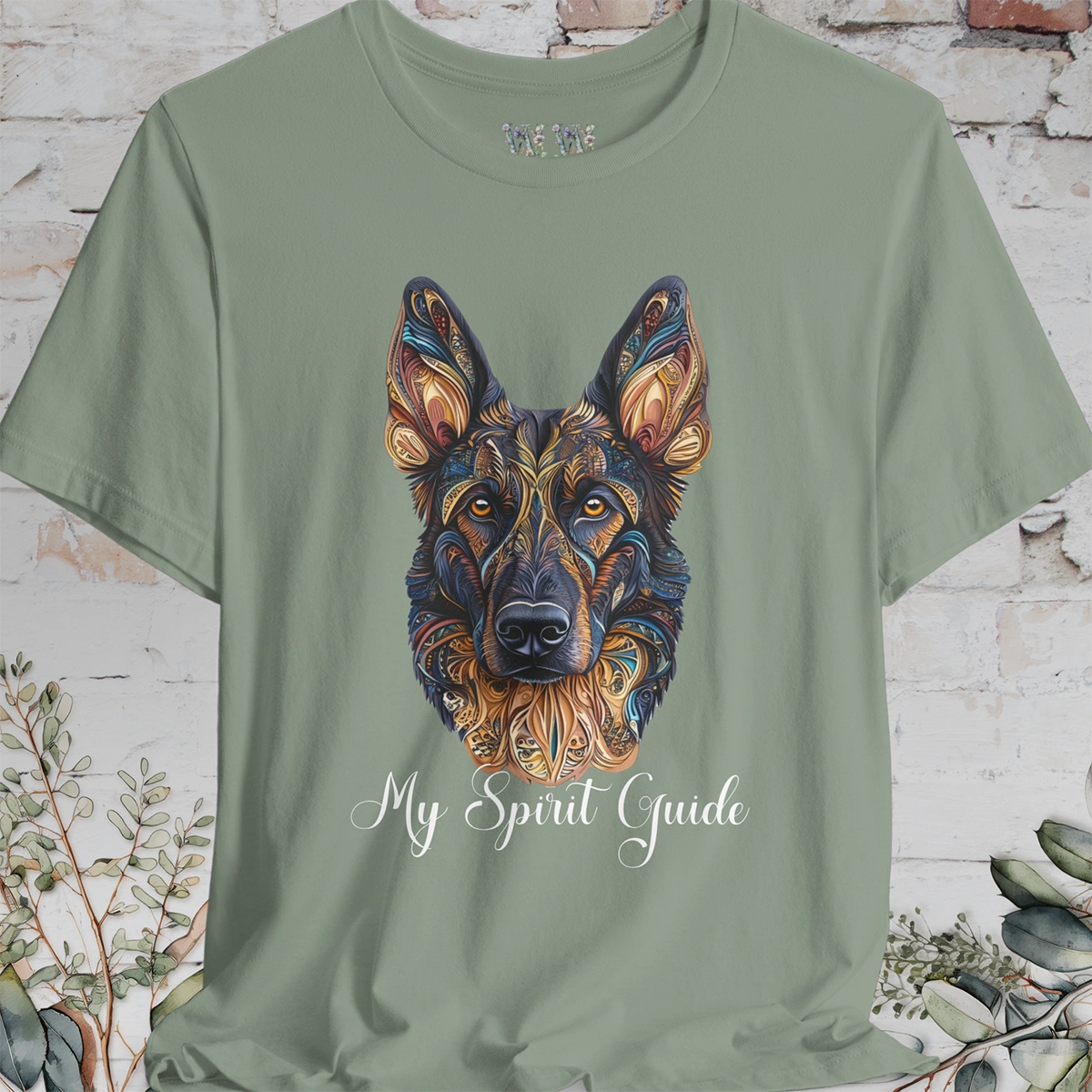 My Spirit Guide German Shepherd #2 unisex T shirt