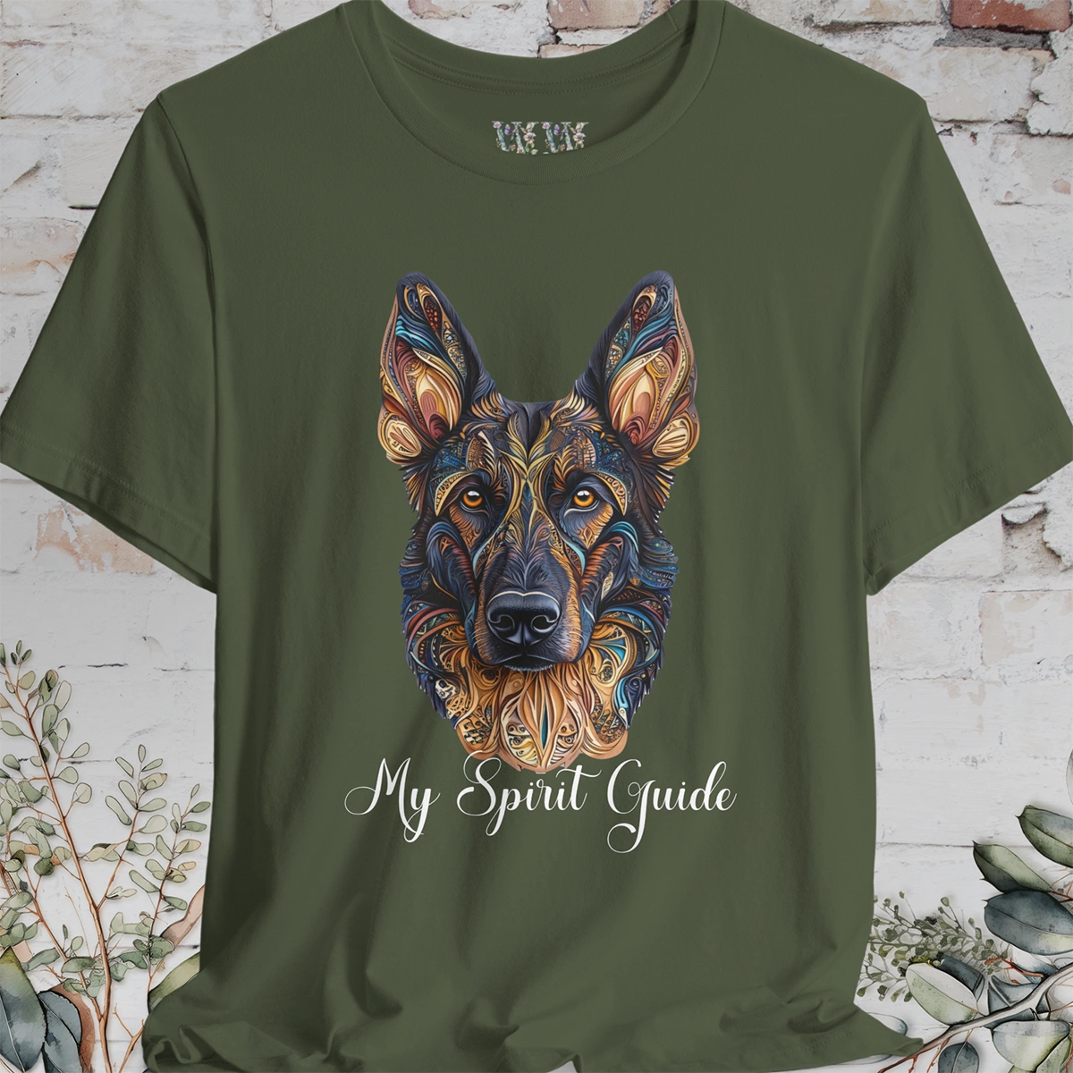 My Spirit Guide German Shepherd #2 unisex T shirt