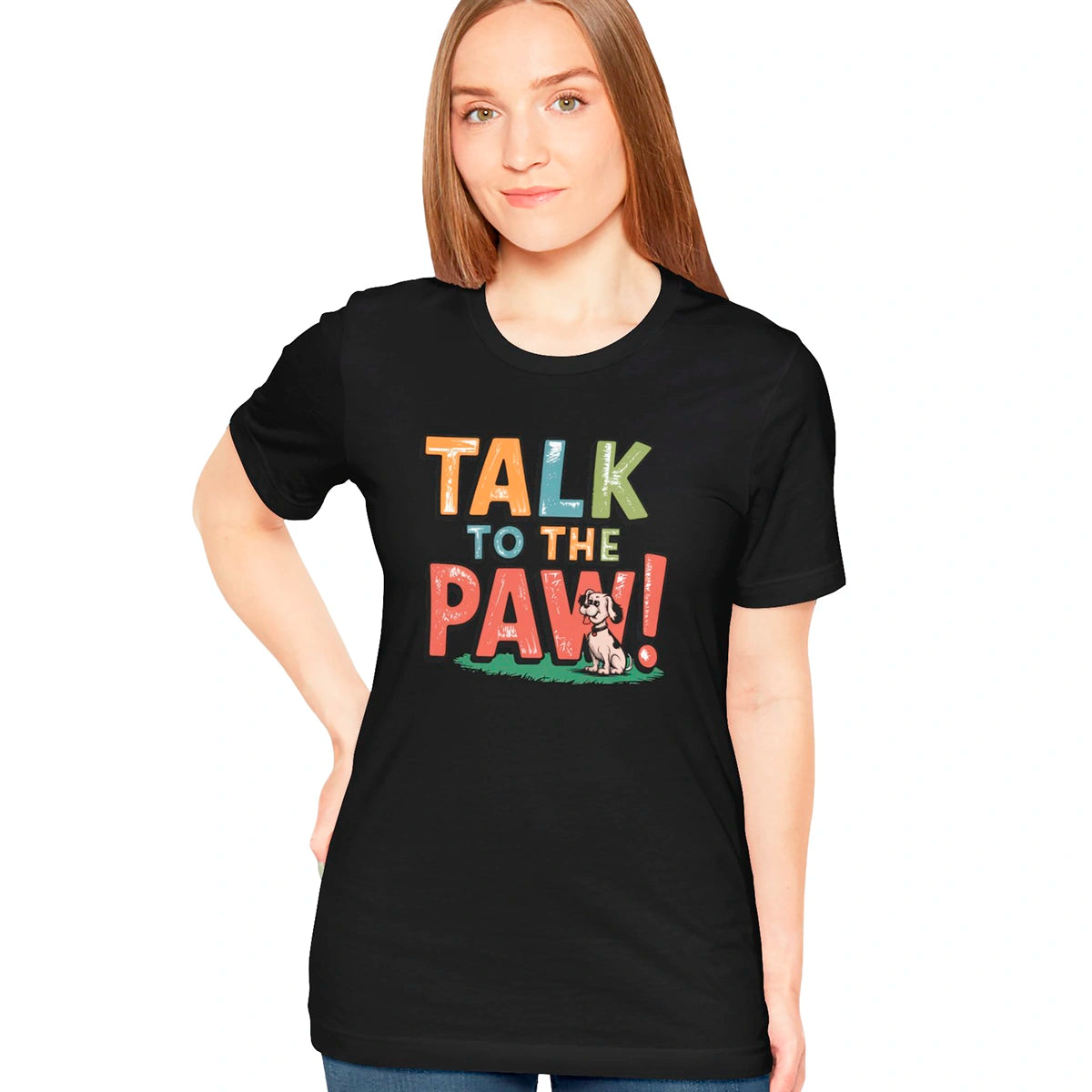 Talk to the Paw Unisex T shirt