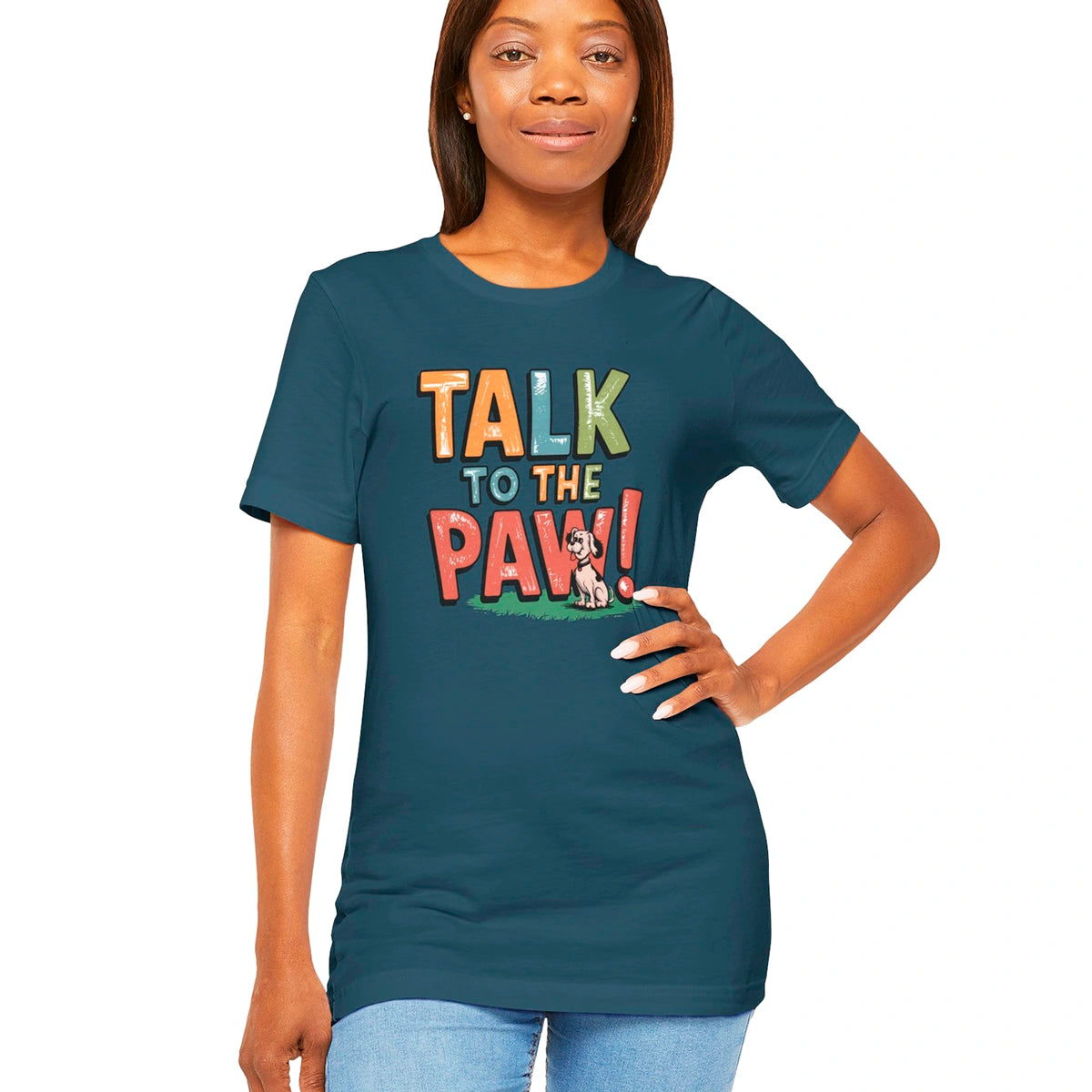 Talk to the Paw Unisex T shirt
