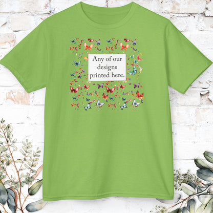 Kids Heavy Cotton™ Tee - ANY DESIGN - USA