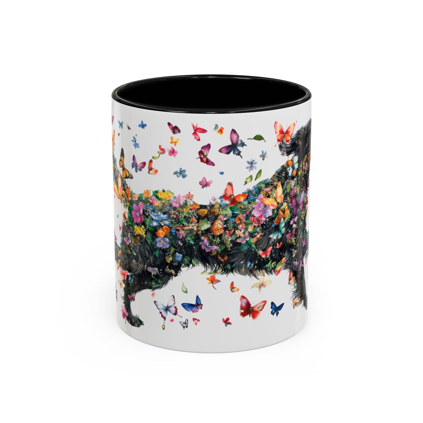 Hovawart #2 Colorful Accent Mugs, 11oz