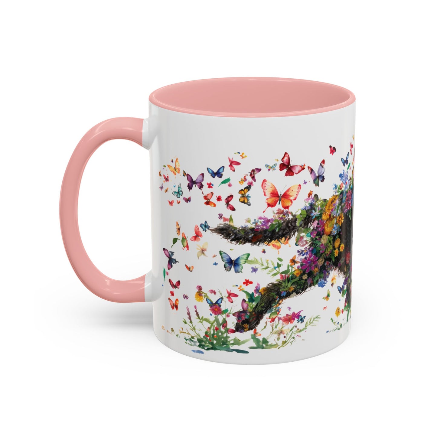 Curly Coated Retriever #2 Personalized Accent Mugs, 11oz
