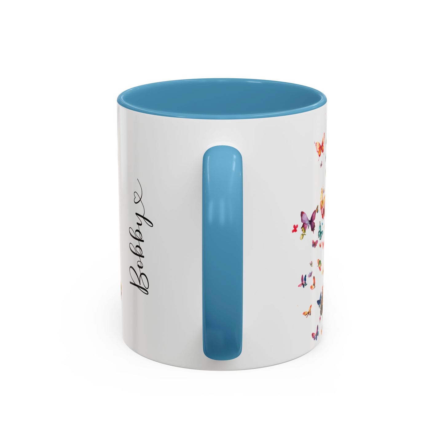 English Cocker Spaniel #3 Personalized Accent Mugs, 11oz