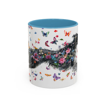 Silken Windhound #2 Personalized Accent Mugs, 11oz