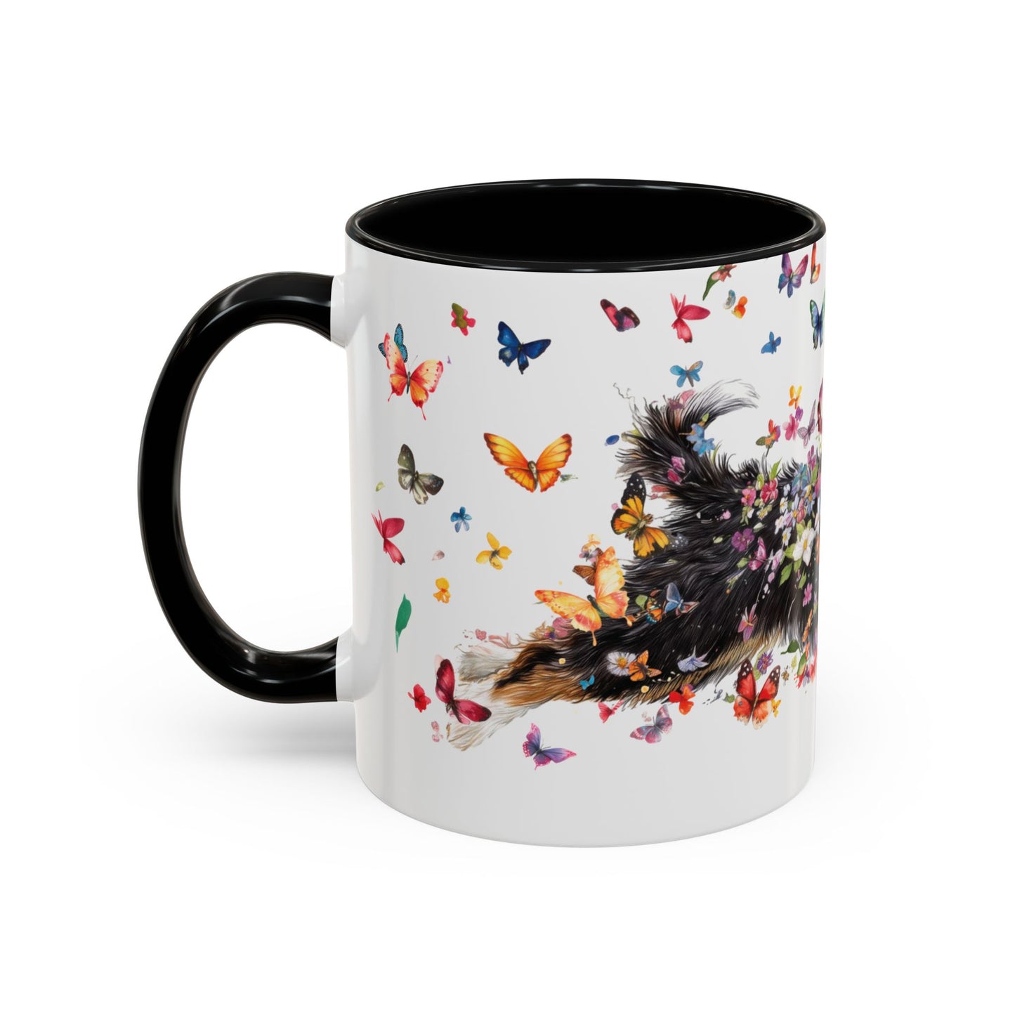 Mini Aussie Doodle Personalized Accent Mugs, 11oz