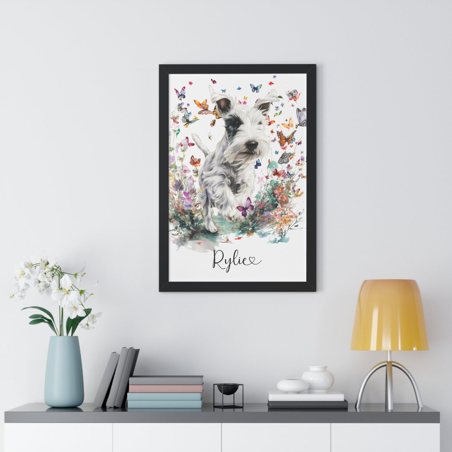 WALL ART - ANY DESIGN Personalised Framed Poster
