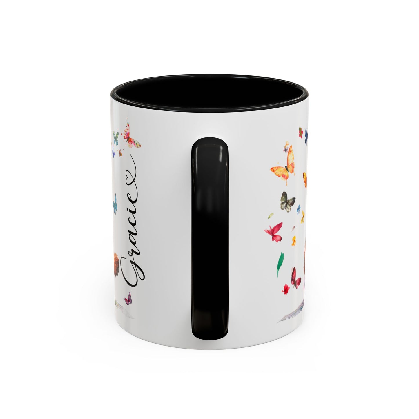 Cockapoo #2 Personalized Accent Mugs, 11oz