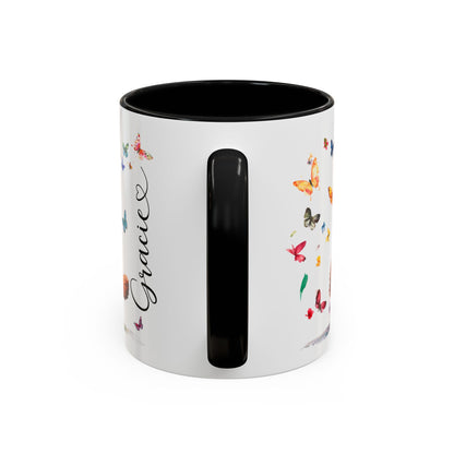 Cockapoo #2 Personalized Accent Mugs, 11oz