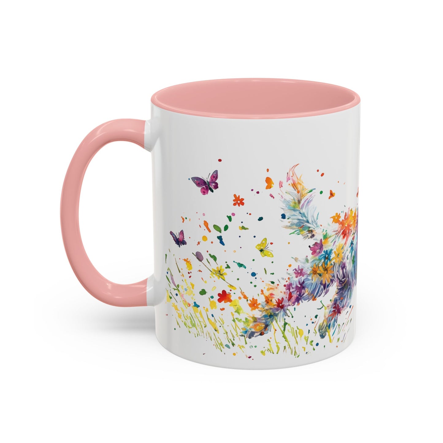West Highland Terrier Personalized Accent Mugs, 11oz