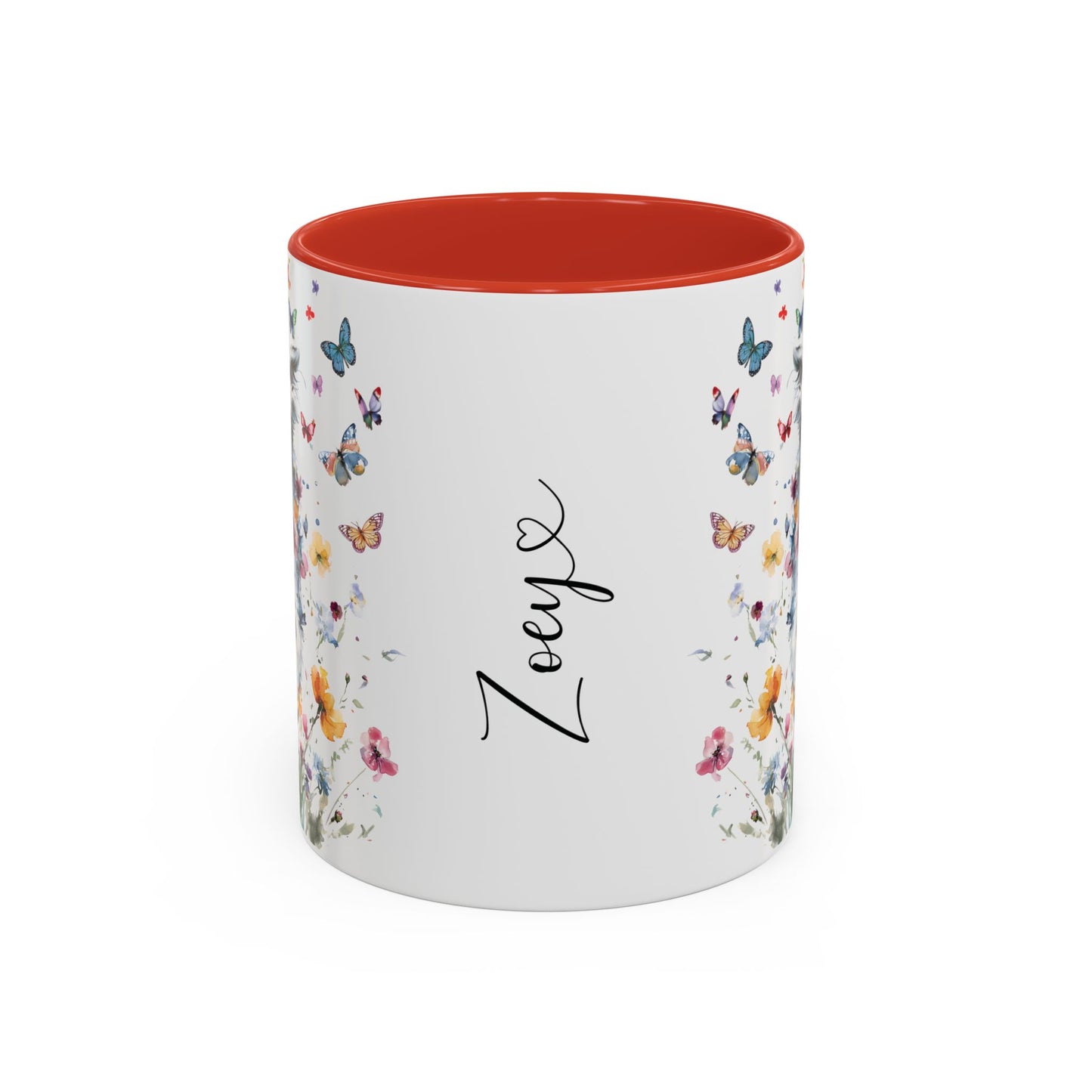 Silken Windhound #3 Personalized Accent Mugs, 11oz