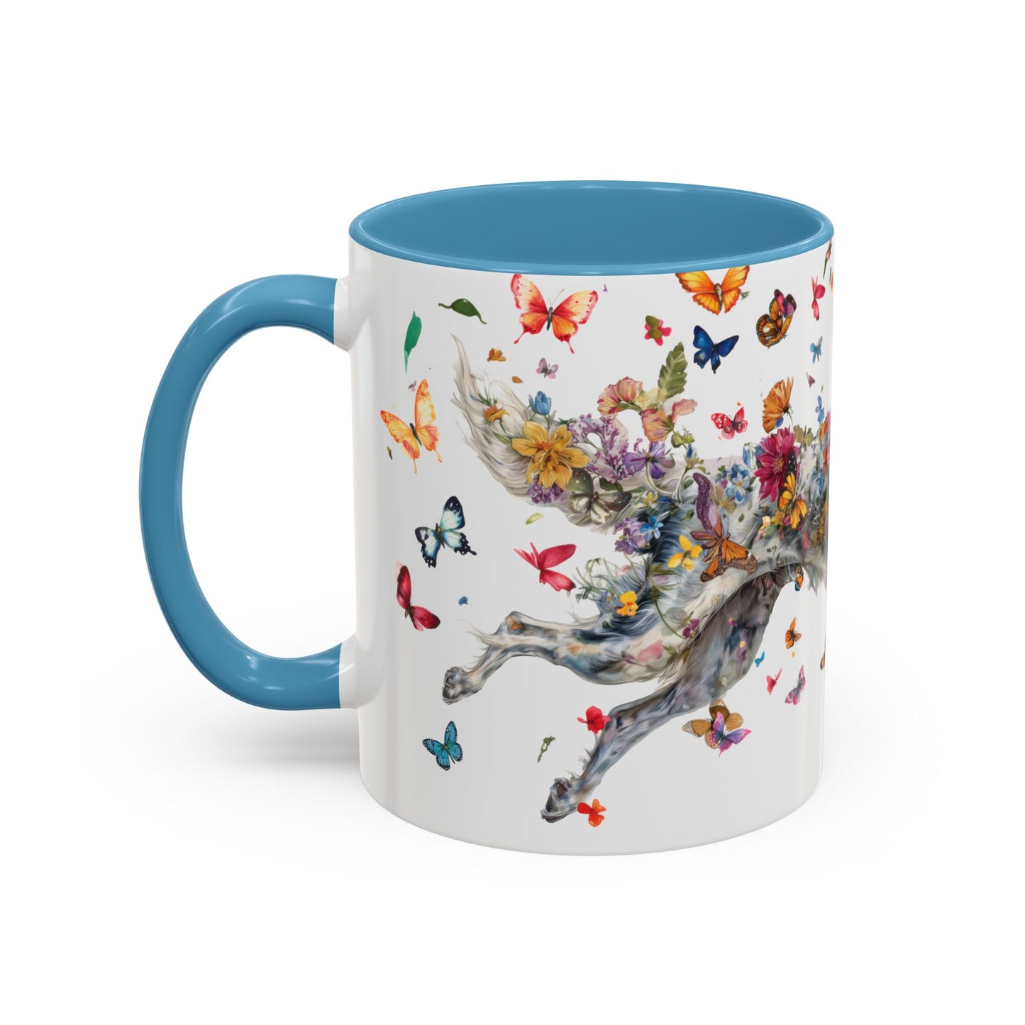 Silken Windhound #1 Personalized Accent Mugs, 11oz