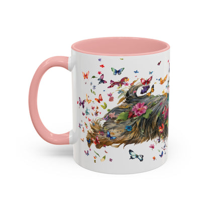 Silky Terrier Personalized Accent Mugs, 11oz
