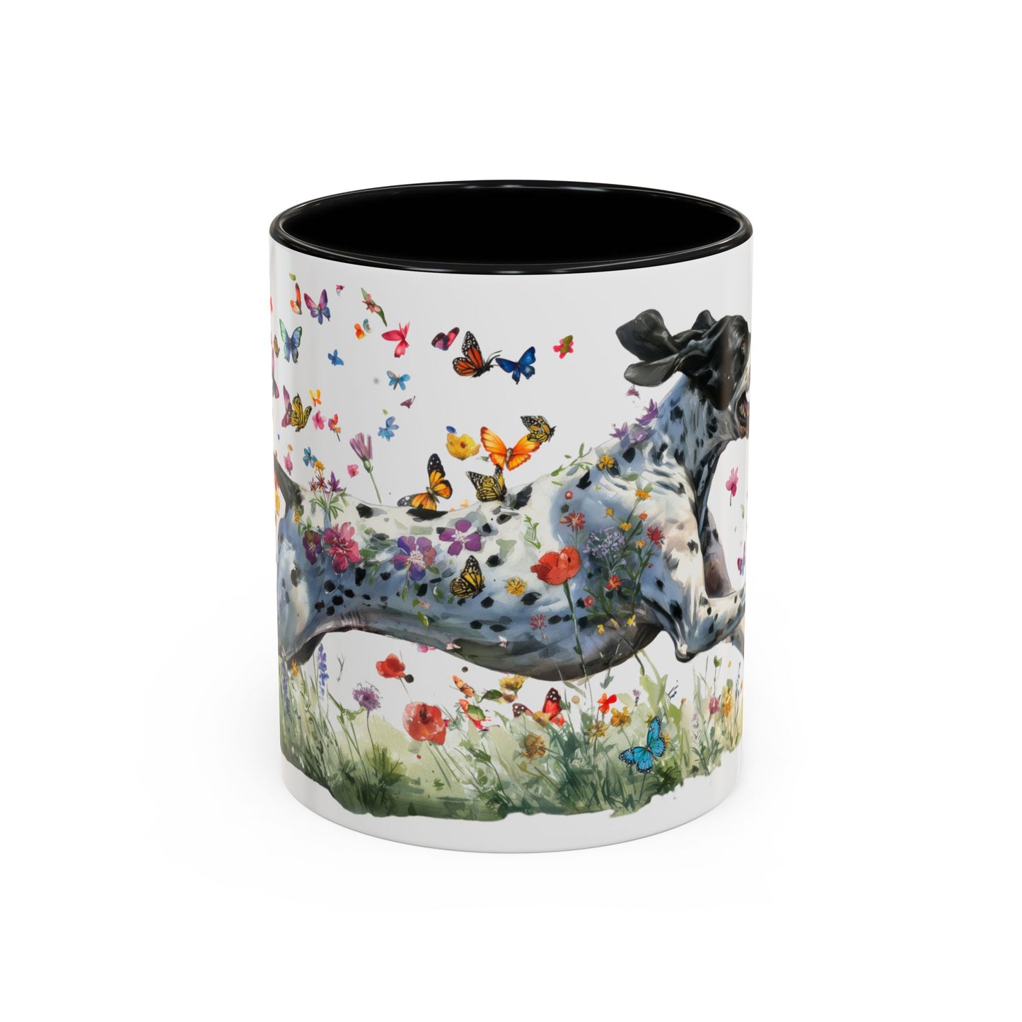 English Pointer #1  Personalized Accent Mugs, 11oz
