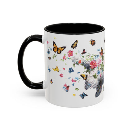 Coton De Tulear Personalized Accent Mugs, 11oz