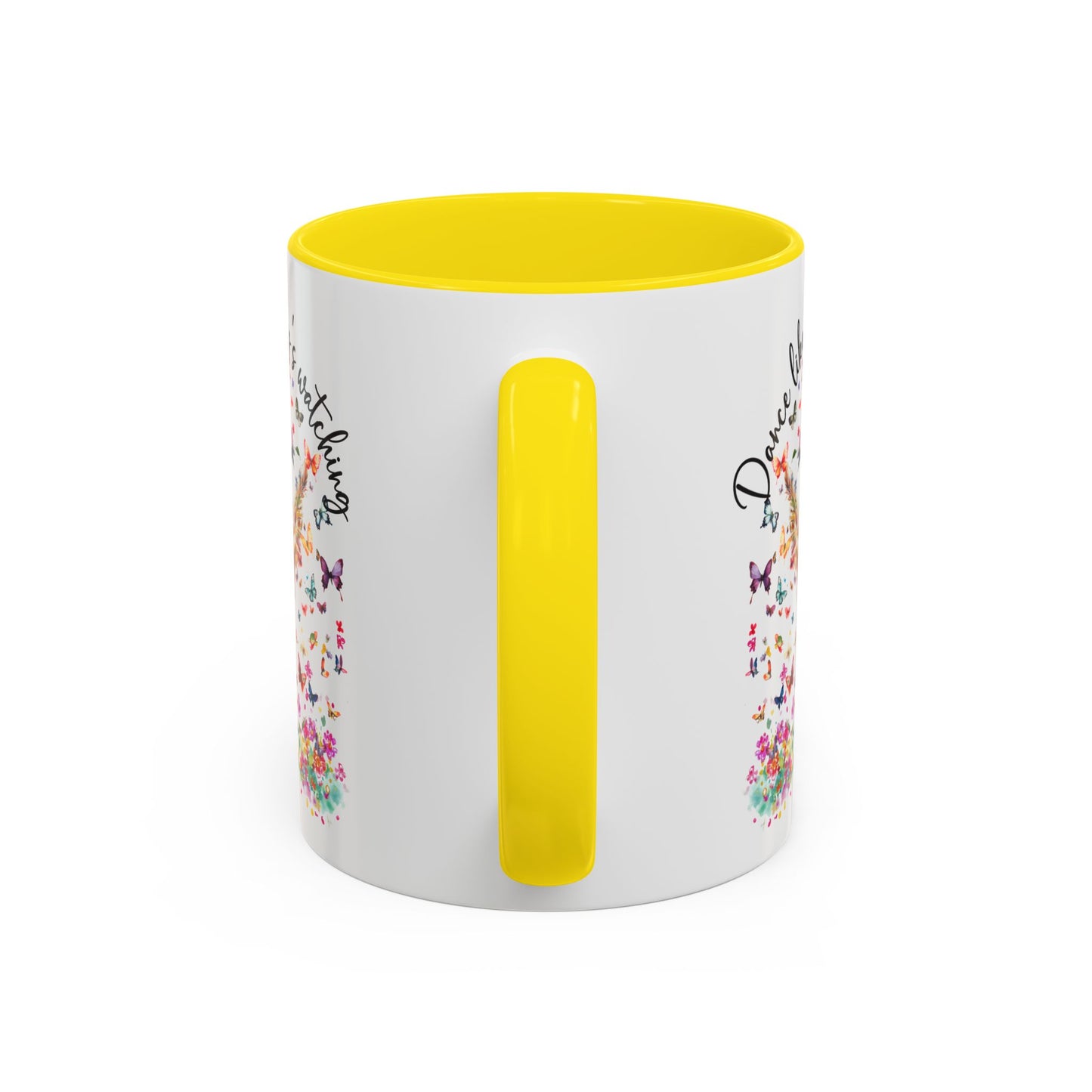 Yorkshire Terrier, Dance like nobody's watching 11oz  Accent Mugs