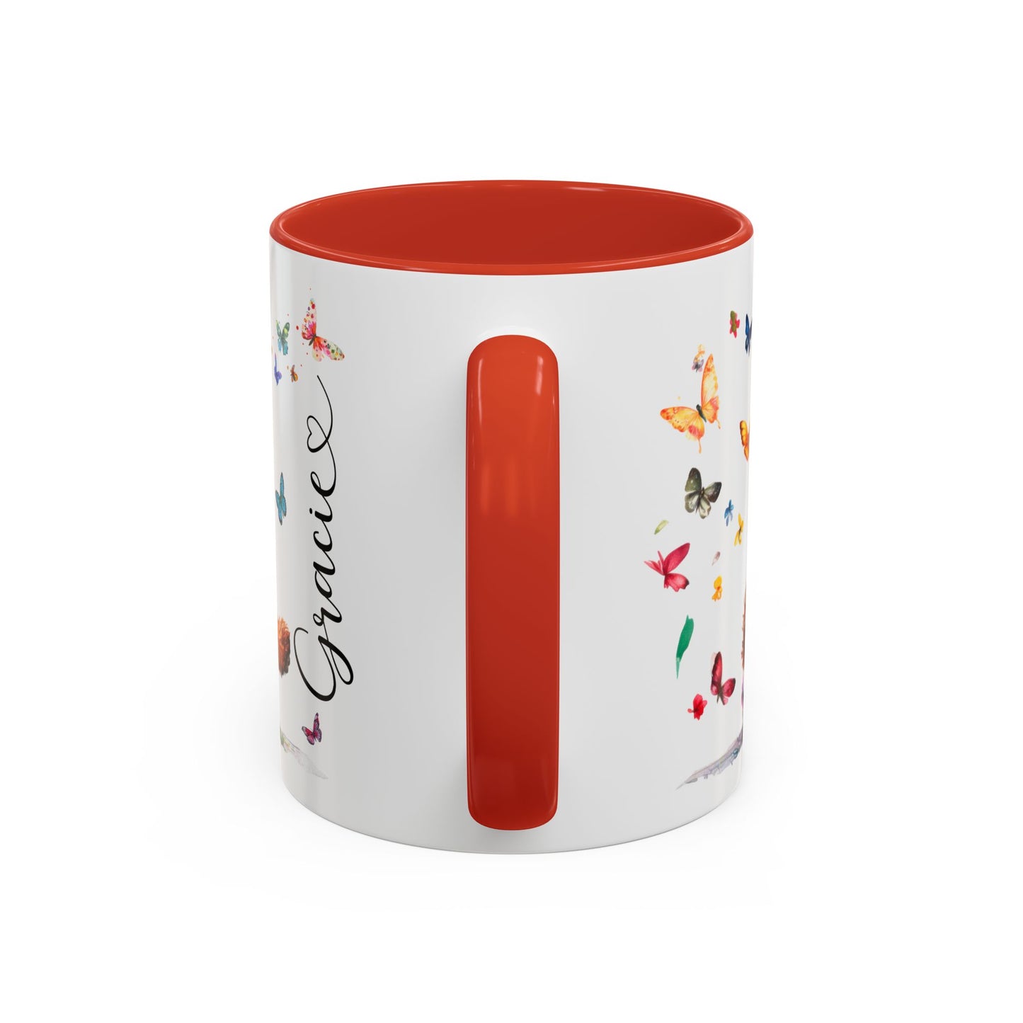 Cockapoo #2 Personalized Accent Mugs, 11oz