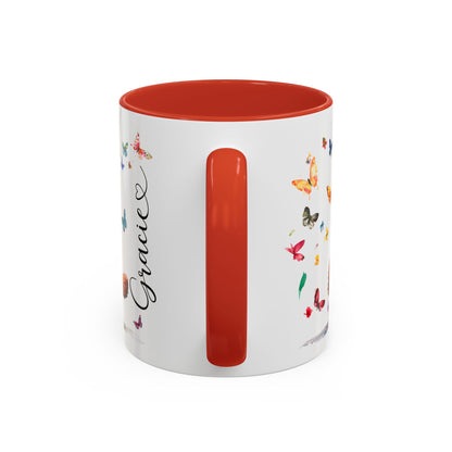 Cockapoo #2 Personalized Accent Mugs, 11oz