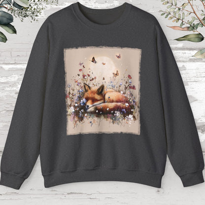 Fox sleeping #5 Unisex Sweat Shirt.