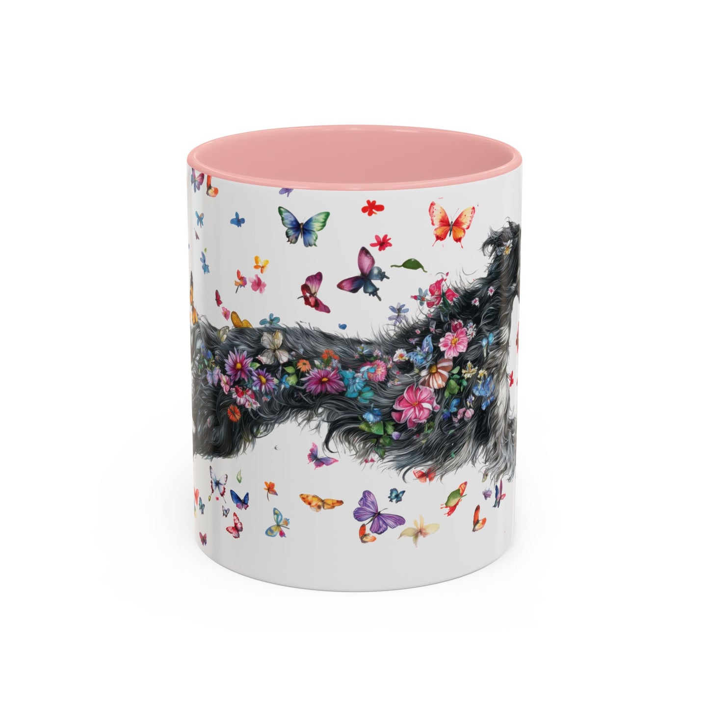 Silken Windhound #2 Personalized Accent Mugs, 11oz