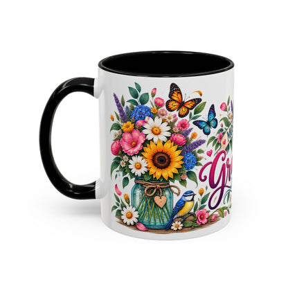 Most Amazing Grandma, 11oz  accent mug