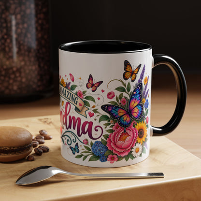 Most Amazing Grandma, 11oz  accent mug