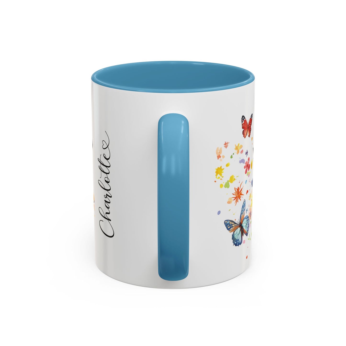 Husky #3 Personalized Accent Mugs, 11oz