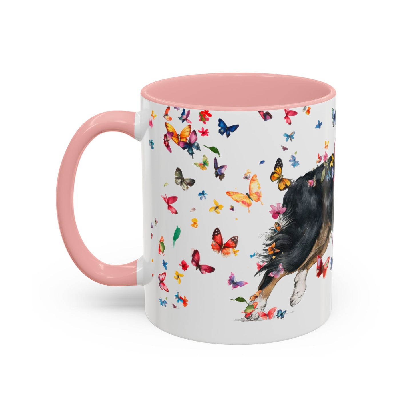 Australian Shepherd NBT #4 Personalized Accent Mugs, 11oz