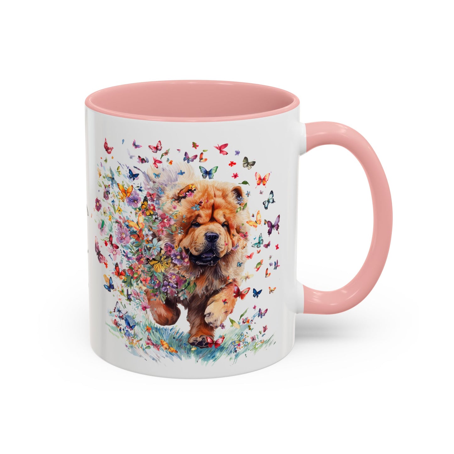 Chow Chow #6 Personalized Accent Mugs, 11oz