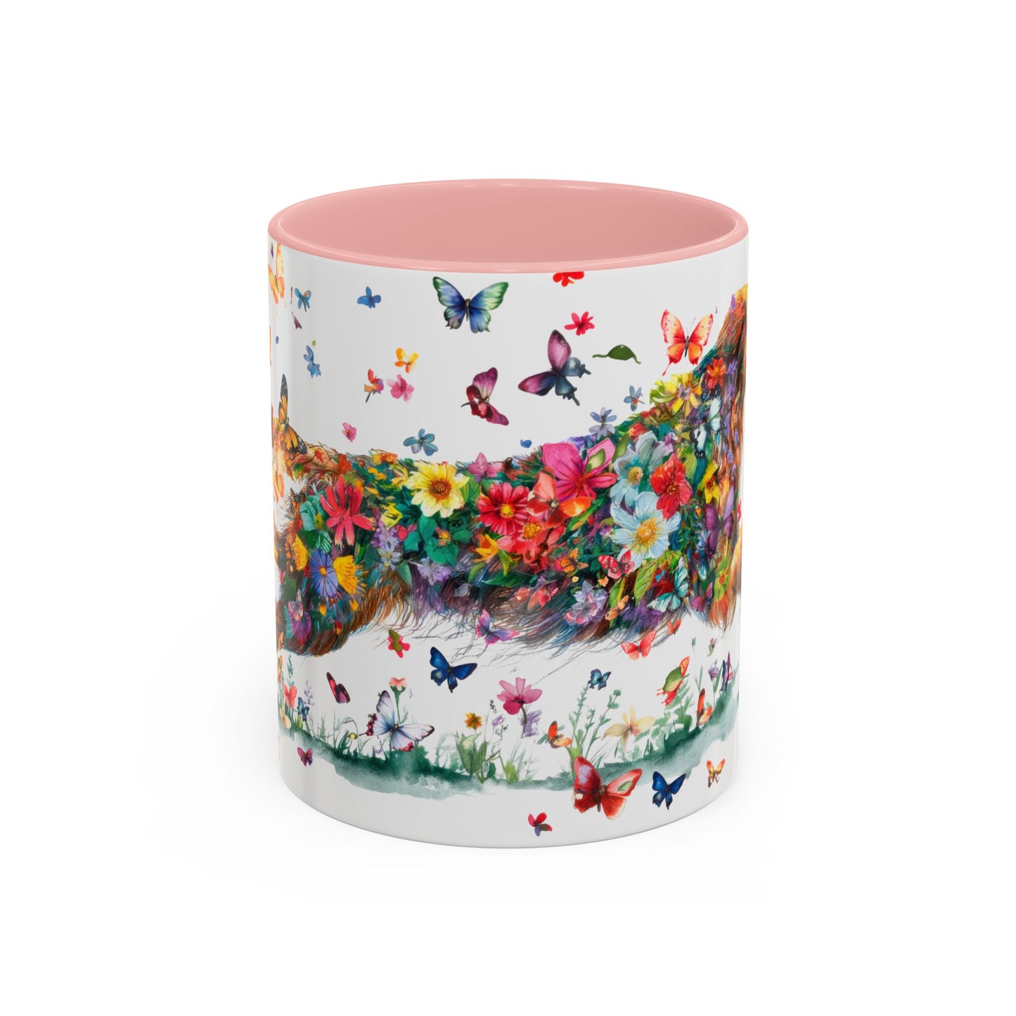 Hovawart #1 Colorful Accent Mugs, 11oz
