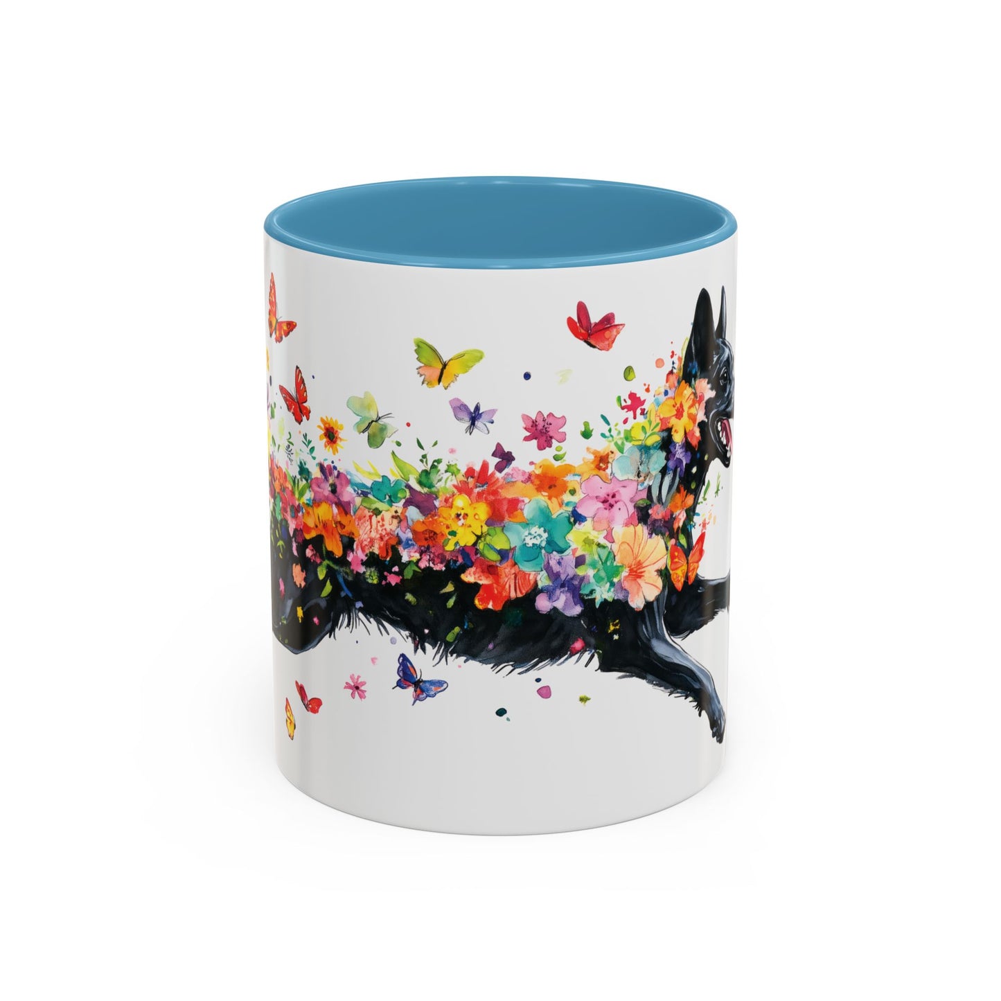 Kelpie Personalized Accent Mugs, 11oz