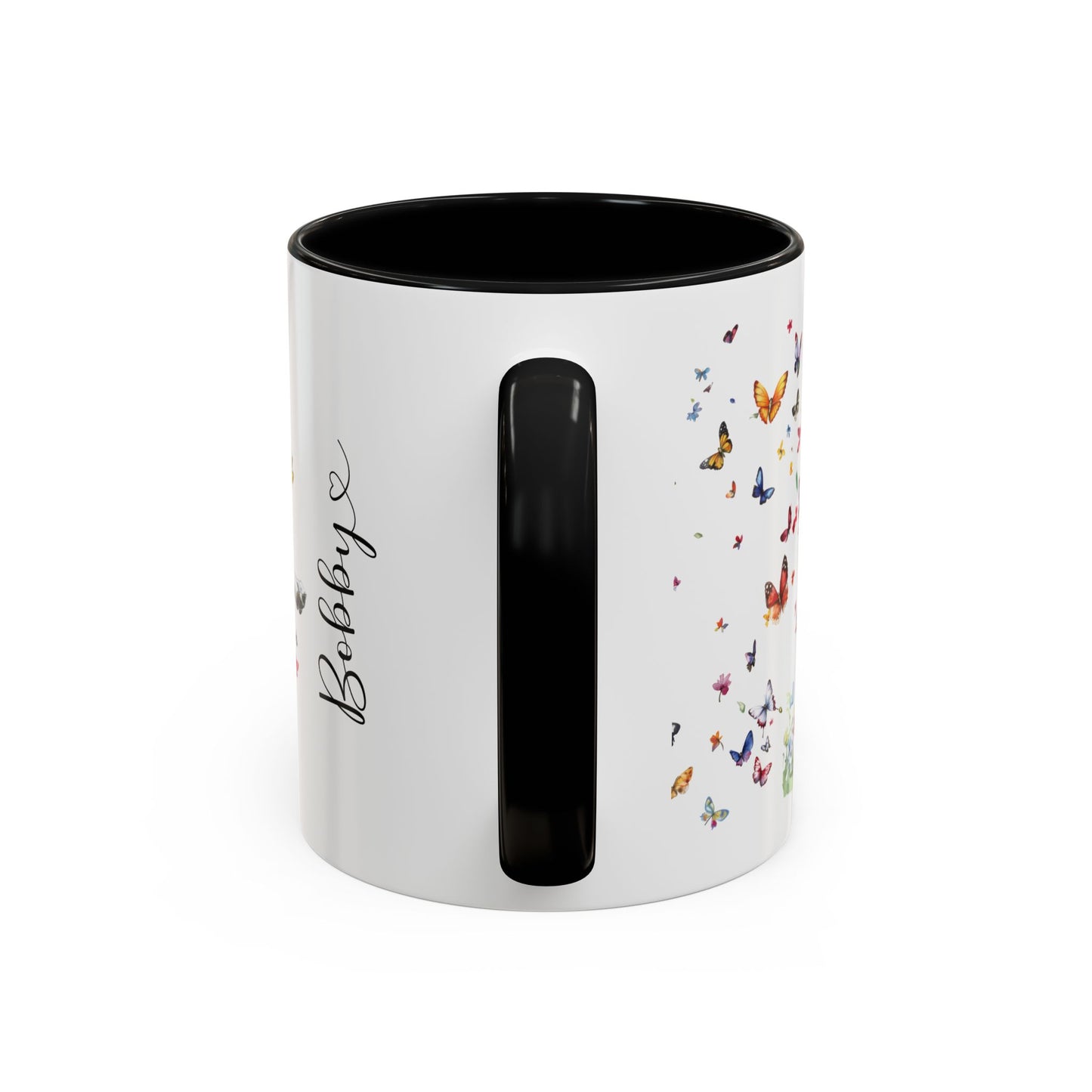 Boxer #1 Personalized Accent Mugs, 11oz