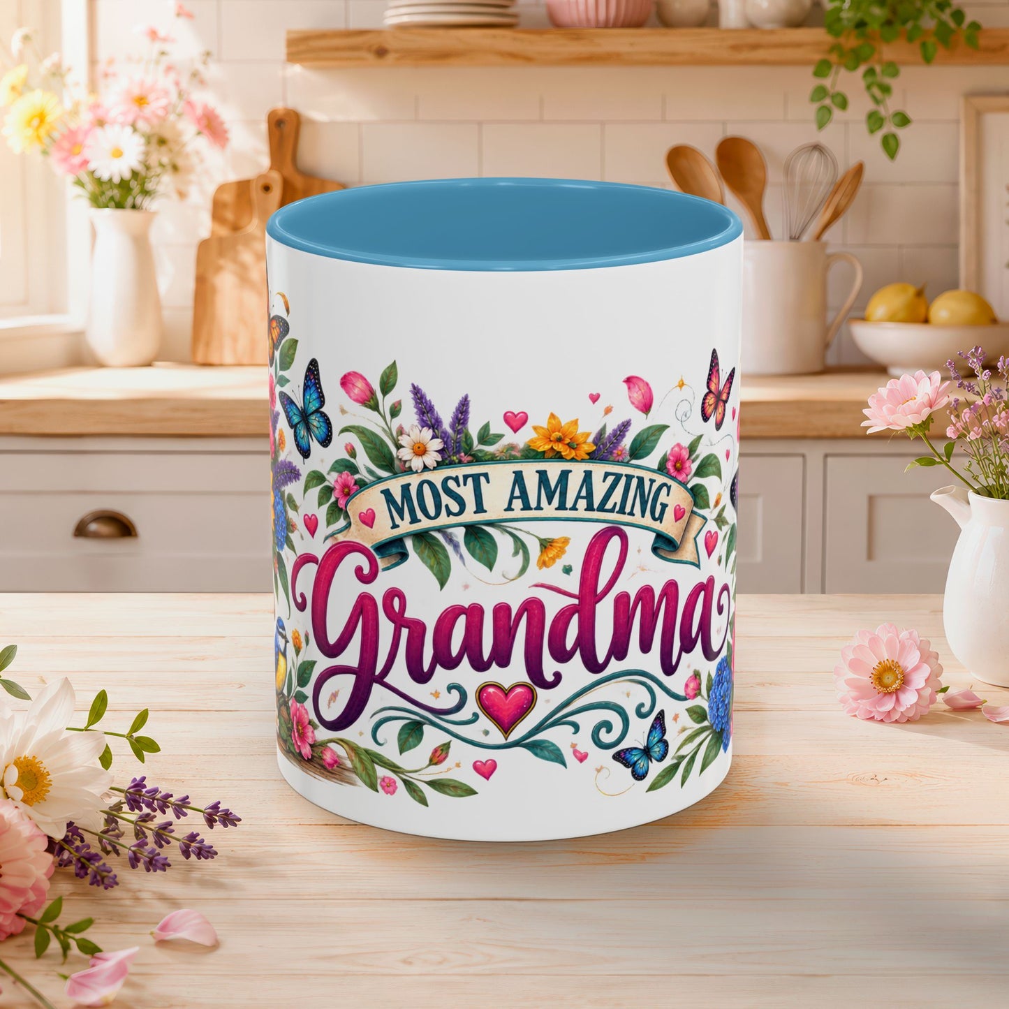 Most Amazing Grandma, 11oz  accent mug
