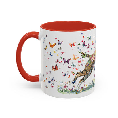 Boxer #1 Personalized Accent Mugs, 11oz